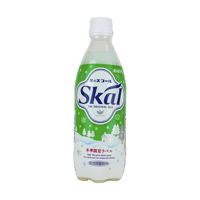 日本DAIRY Skal Story乳性碳酸饮料 汽水 乳酸菌味  500ml