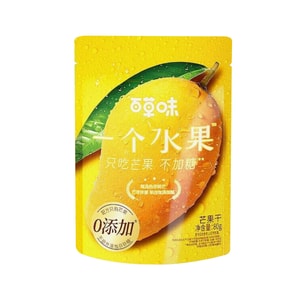 Eating only 80g of mango per fruit, 1 bag of candied fruit, dried with zero added dried fruit