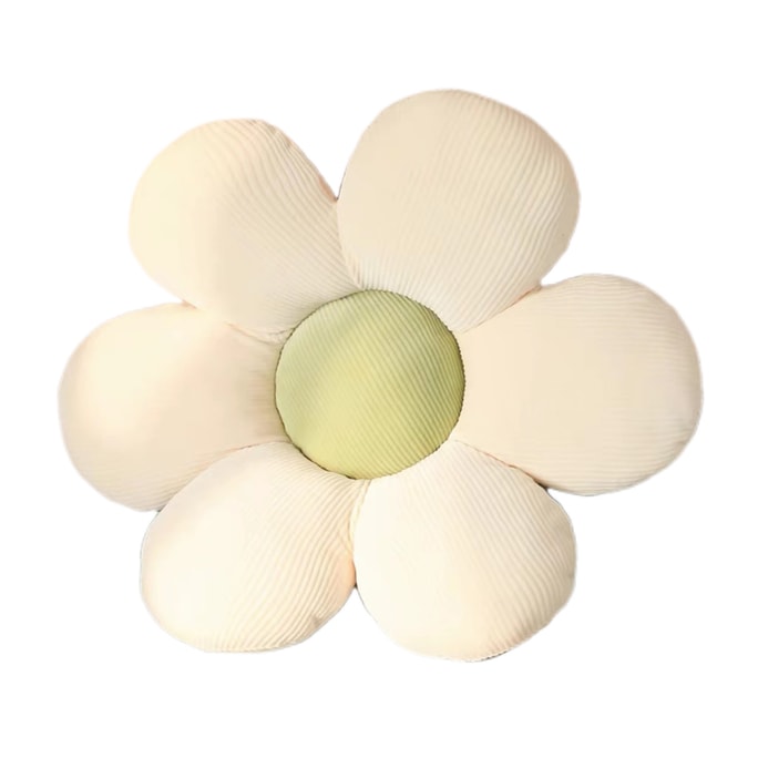 Lullabuy Flower Plush Throw Pillow Beige-green corn 32 -35 cm