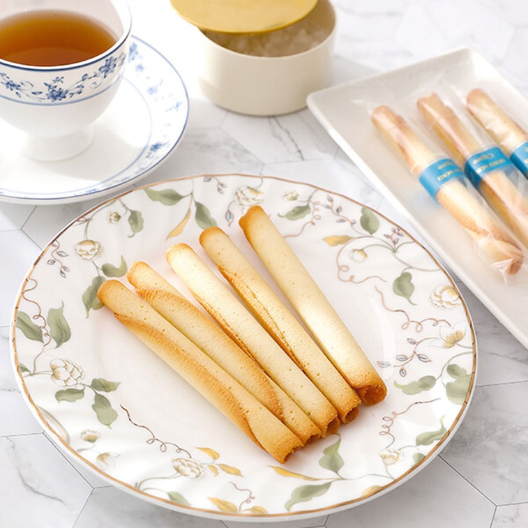 日本 Yoku Moku 東京人氣伴手禮 手工雪茄蛋捲禮盒 乳香奶油 鐵盒裝 20枚 3