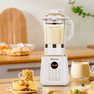 ZENO 高速智能破壁料理机 多功能豆浆机榨汁机搅拌机 可加热 一键点动清洗 GRP-FD-1101W