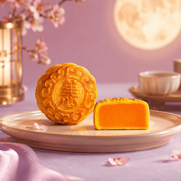 MEI XIN Neon Moonlight Mid-Autumn Mooncake Gift Box,11.06 oz