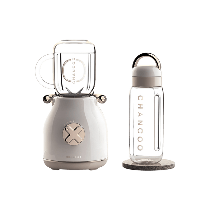 Multifunctional Portable Juicer Juice Maker,  White, Old Fashion Style