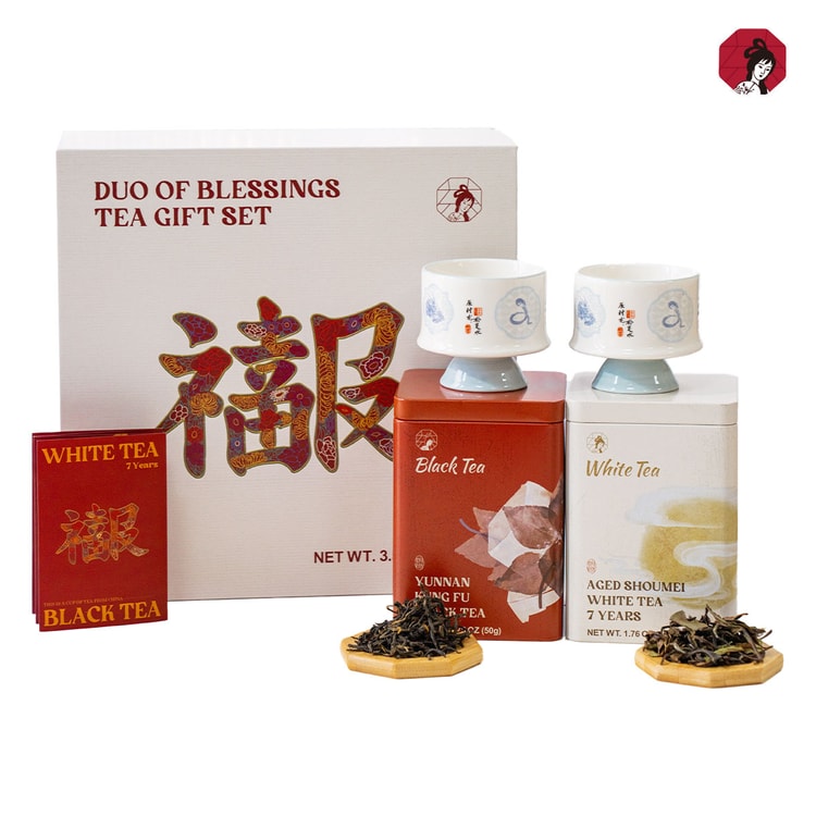 ChaYanYueSe 茶颜悦色 幸運のダブルティーギフトボックス 100g リーフ