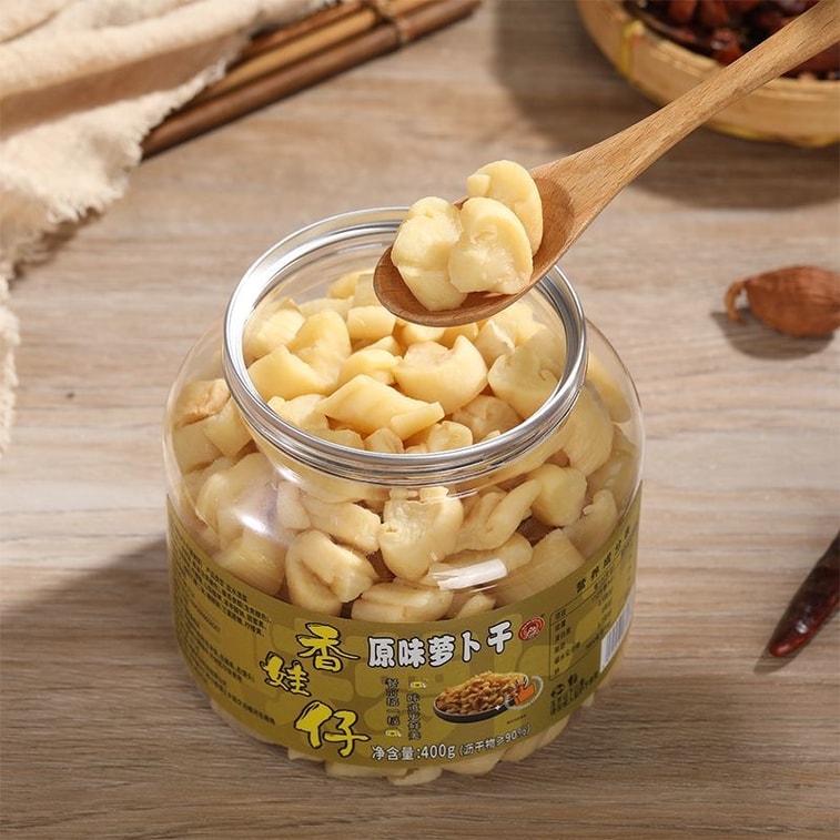 [중국 직배송] 건강식품 - 샹와자이 오리지널 맛 무채 400g - 아삭하고, 바로 먹을 수 있으며, 가볍고, 식욕을 돋우는 무채 3