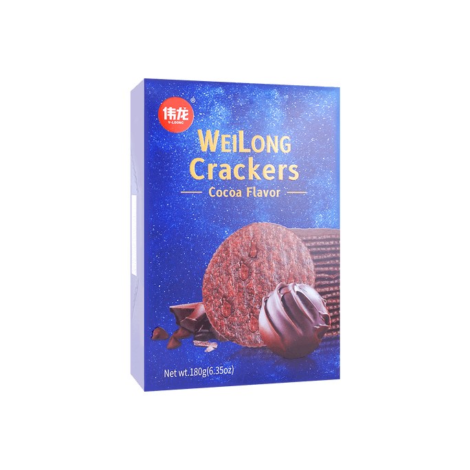 Crackers  Cocoa Flavor 180g