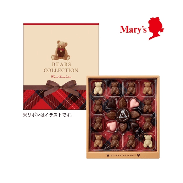 Classic Bear Series Valentine's Day Chocolates 88g (21 pieces