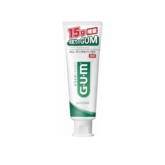 【日本直邮】GUM 口腔清洁 牙龈护理牙膏 增量装135g
