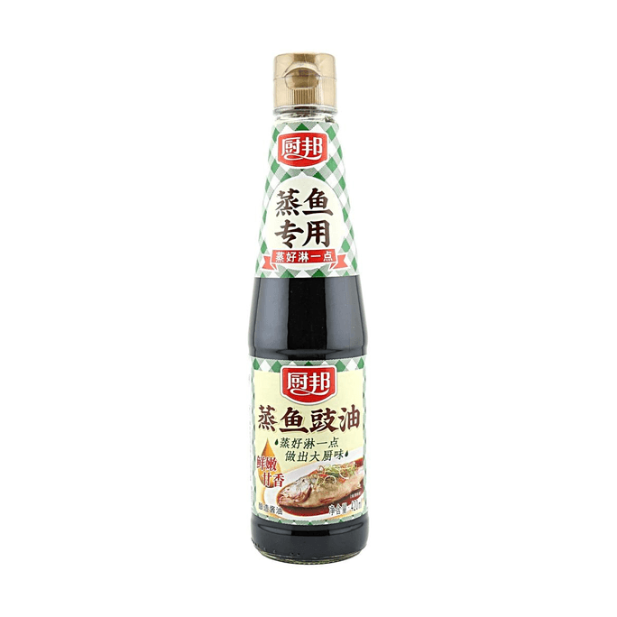 厨邦 蒸鱼豉油 420ml 【鲜嫩清香】【蒸鱼专用】