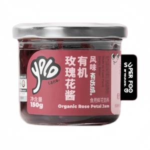 【中国直邮】 有乐岛 有机玫瑰花酱云南重瓣红玫瑰 150g*1罐