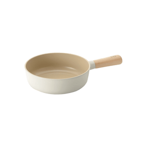 韩国NEOFLAM FIKA 木柄陶瓷铸造迷你小平底煎炒锅 7“ 18cm【小红书爆款】