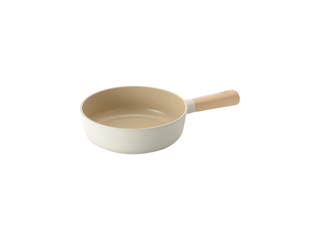 NEOFLAM RETRO SHERBET Ceramic Saucepan with Glass Lid 1.9qt 1.8L