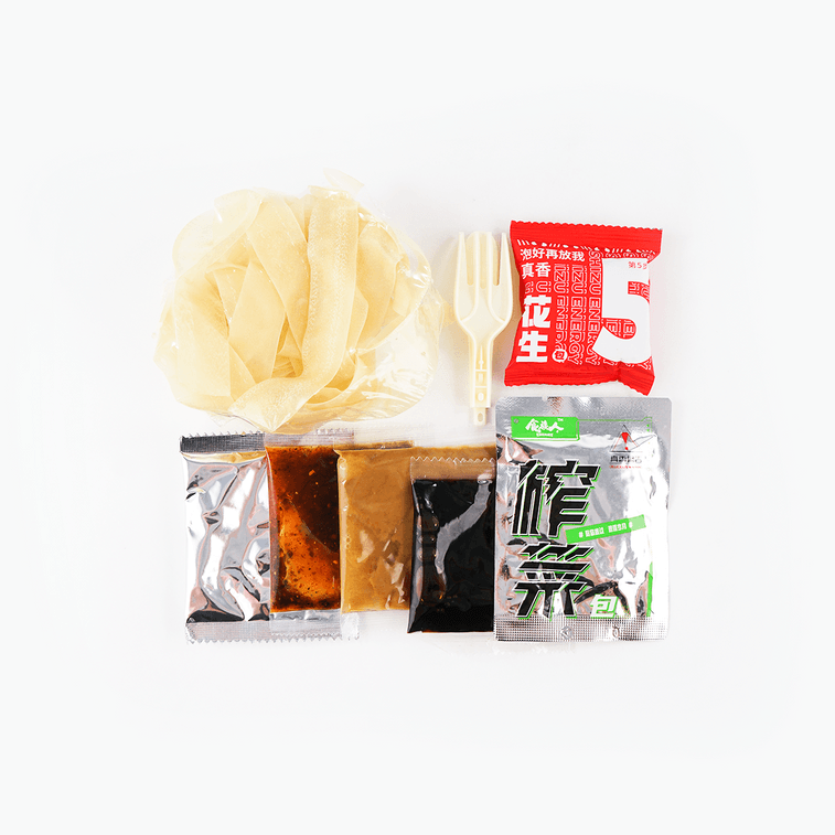 食族 麻醬麵皮 桶裝 155g 網紅抖音 3