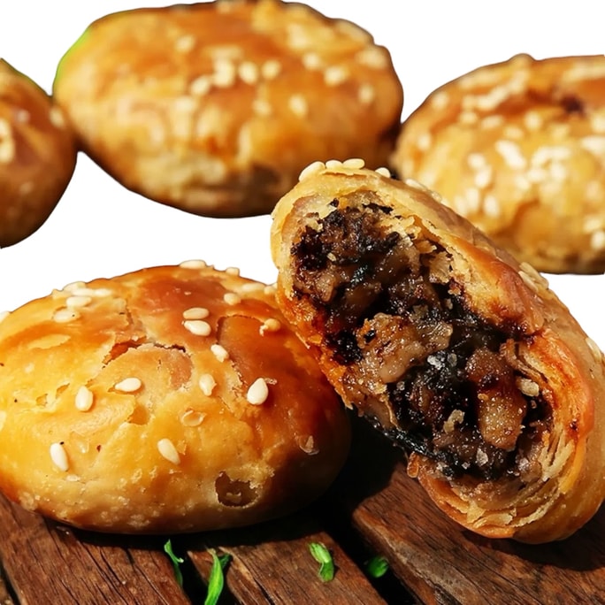 【好会吃】梅干菜烧饼 黄山烧饼 辣味 150g 10个装 开袋即食
