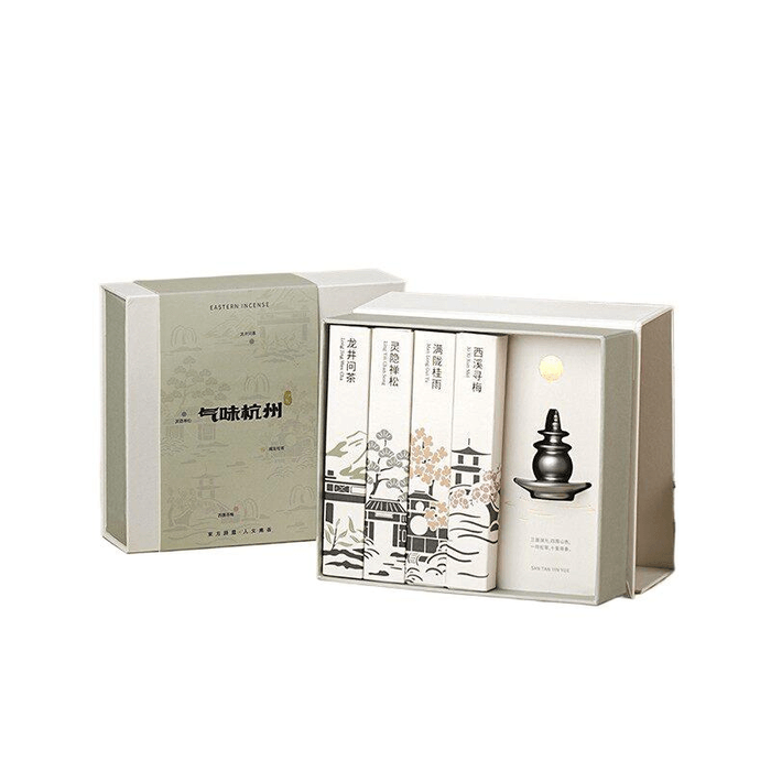 Academy Of Fine Arts Fragrance Hangzhou Longjing Osmanthus Chinese Advanced Aromatherapy Gift Box, 40g
