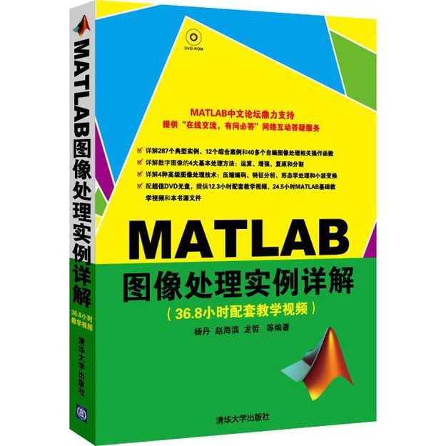 商品詳情 - matlab圖像處理實例詳解(附光盤) - image 0