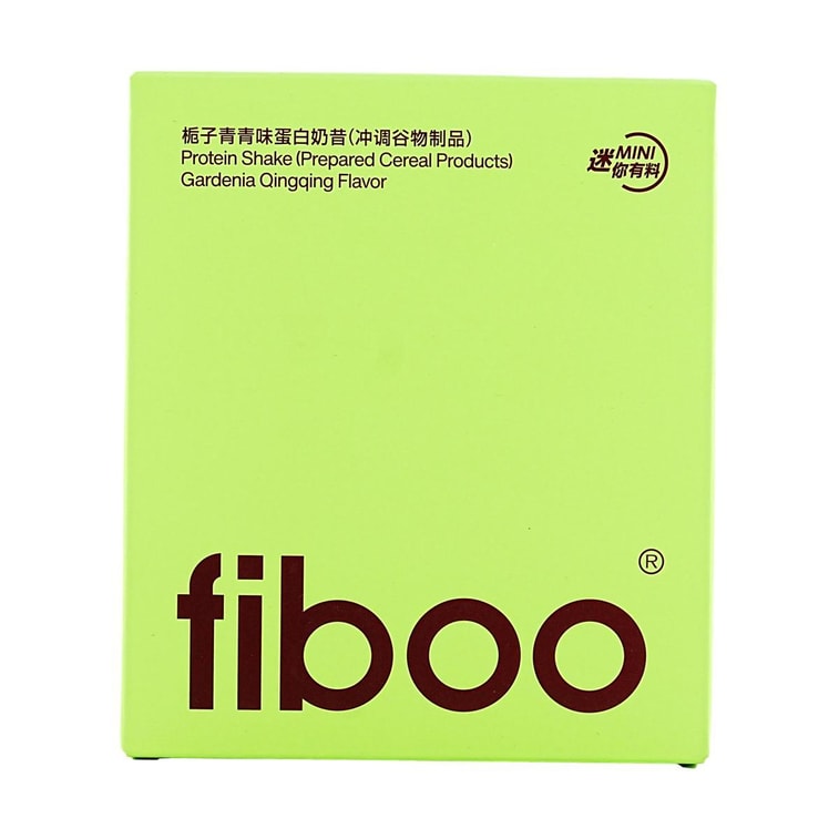 FIBOO 迷你有料奶昔 营养饱腹 专利高蛋白高膳食纤维 早晚餐燕麦冲饮 低卡低脂无蔗糖 35g*7袋装 #栀子青青 8