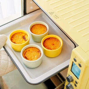 BUYDEEM北鼎 豬豬盒 多功能便當盒陶瓷便當盒 電蒸籠配件 9cm 淺衫綠 200ml CT3009