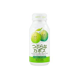日本JAFOODS 有機水果果粒果汁飲料 青柑橘味 190g 【Q萌包裝 融化少女心】