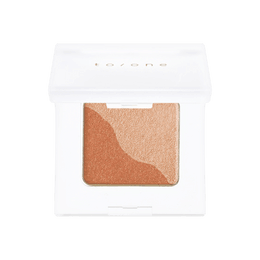 日本TO/ONE 天然有機花瓣繽紛雙色眼影 懶人新手雙色眼影盤 日雜同款 29 蜜桃朗姆酒 1.8g 孕敏可用