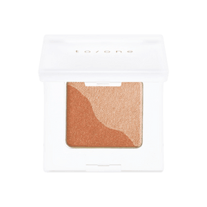 日本TO/ONE 天然有机花瓣缤纷双色眼影 懒人新手双色眼影盘 日杂同款 29 蜜桃朗姆酒 1.8g 孕敏可用