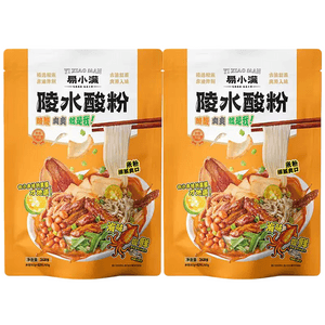 Lingshui Sour Noodles 348*2 Bags