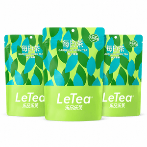 【中国直邮】 乐品乐茶 【每日习惯茶】LeTea 茉莉绿茶玫瑰红茶冷热双泡袋泡茶 栀子毛峰3袋（到手15包） *1