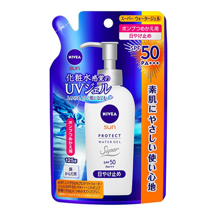 KAO NIVEA Sun Protect Water Gel Refill SPF50 PA+++ 125g 3