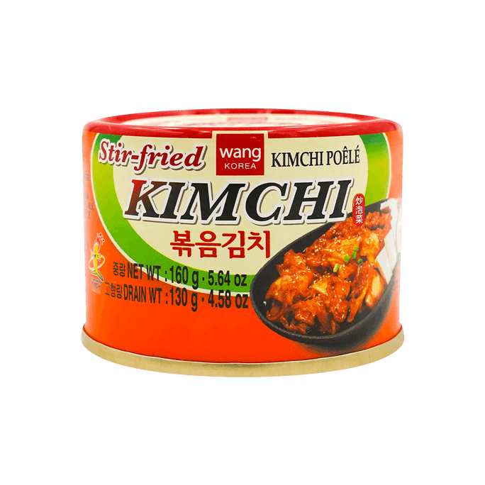 韩国WANG 韩式泡菜辣白菜 罐装 160g