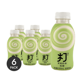 農夫山泉 打奶茶 茉莉香奶綠味 300ml *6【6份超值裝】【真茶真牛乳】【低糖輕負擔】
