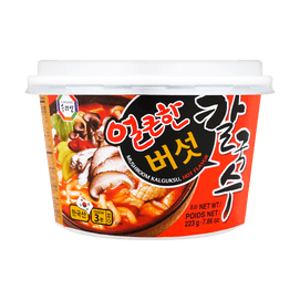 韩国SURASANG三进牌 拉面 香菇刀削面 辣味 223g