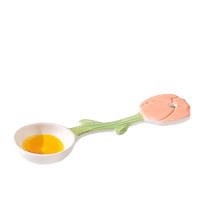 川島屋 小清新餐具 小湯匙 陶瓷勺子