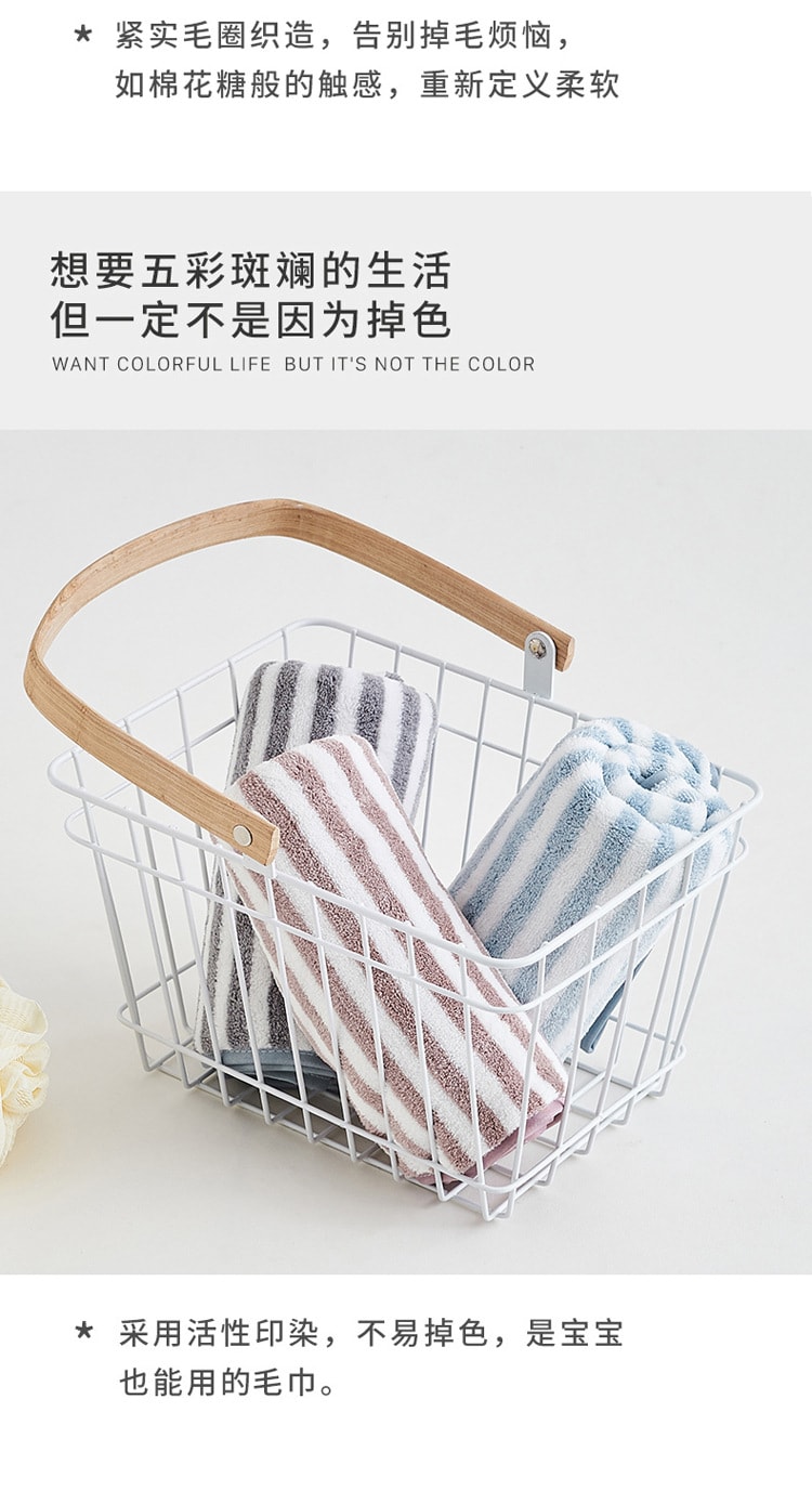 Serviette en flanelle Sanli à rayures larges - Rose 1 pièce 35*70cm Fibre ultrafine plus douce et absorbante que le coton, ne perd pas ses poils [Toucher doux et velouté, polyvalent et esthétique, absorption et séchage rapides, pour le bain et le visage]