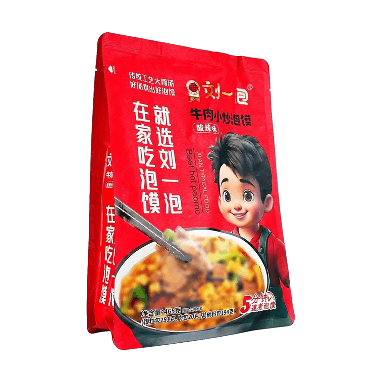 刘一泡 泡馍 3口味组合装 1.4kg 【超值组合】【牛肉+羊肉+酸辣小炒】 13