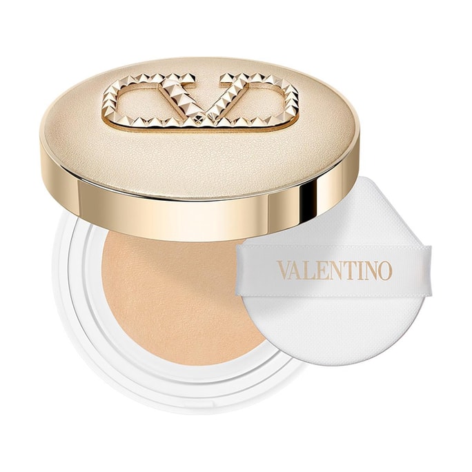 VALENTINO BEAUTY华伦天奴 金气垫 水光气垫粉底液 清透养肤 高遮瑕水光持妆 SPF50+ / PA++++ 12g #LN2 白皙肤色推荐 混合皮挚爱【未来金限定版】