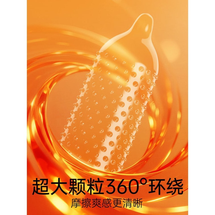 美國 DUREX 杜蕾斯 情趣刺激Q彈大顆粒保險套安全套 2隻 3