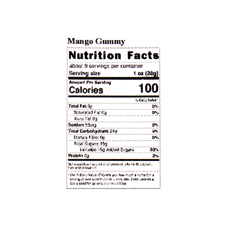 雅佳 芒果糕酱芯 夹心软糖 258g【果汁爆浆软糖】 6