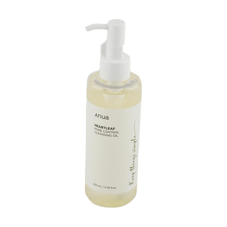 Heartleaf Pore Control Cleansing Oil, 6.76 fl oz Quick Makeup Removal, Deep Cleansing Pores, Suitable for Acne-Prone Ski 18