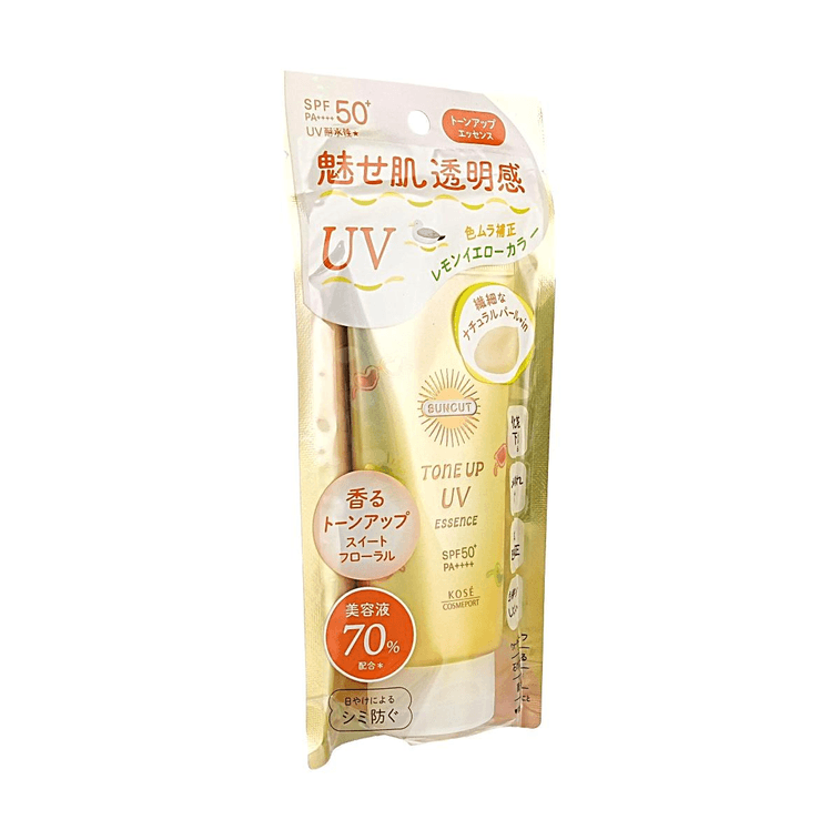 KOSE SUNCUT Tone Up UV Essence Lemon 80g 3