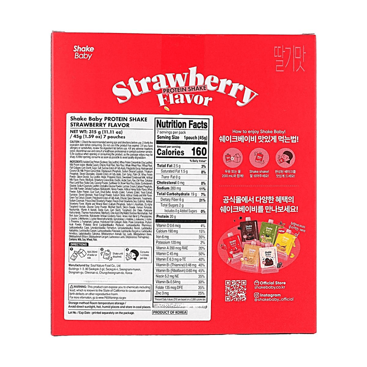 Diet Protein Shake, Strawberry Flavor, 9.88 oz 5