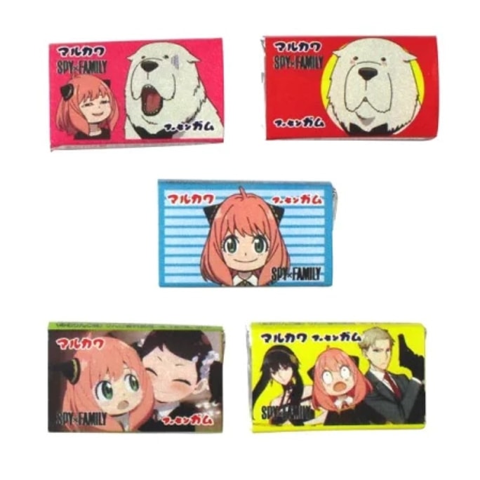 Marukawa Confectionery Spy Family Cute Designs In 5 Varieties Random One 1 each