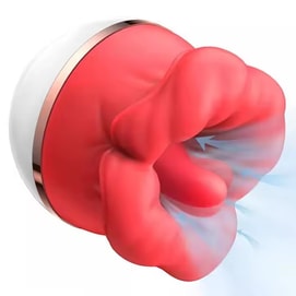 斯慕 粉色大嘴巴  超绝舌舔 模拟真人 负压吮吸 内外同潮  酥麻振动 安检无忧 防水可洗 静音降噪