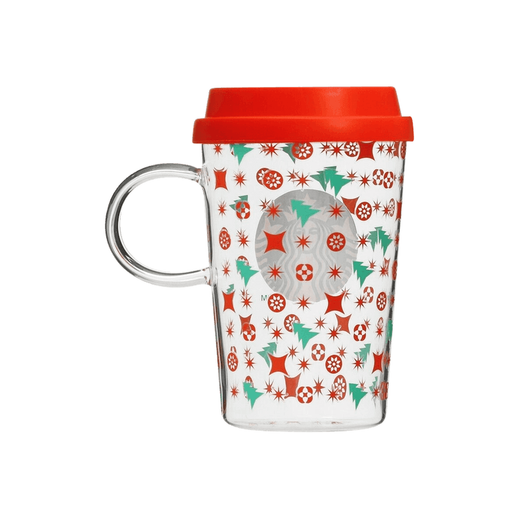 クリスマス限定 耐熱ガラスマグカップ 355ml 3