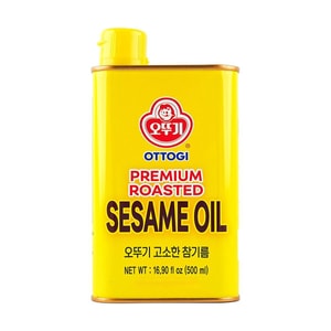 Premium Roasted Sesame Oil,Can,16.9 fl oz