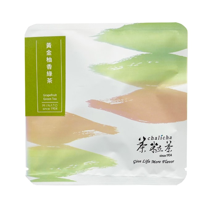 Grapefruit Green Tea (temple tea bag) 3g*1pcs(Shelf life:2026/11/08)