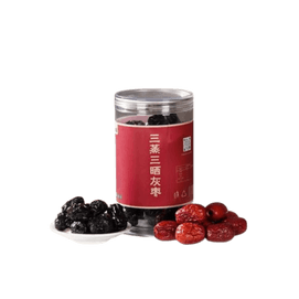 Three-steamed and three-sun-dried jujubes: 245g per bottle