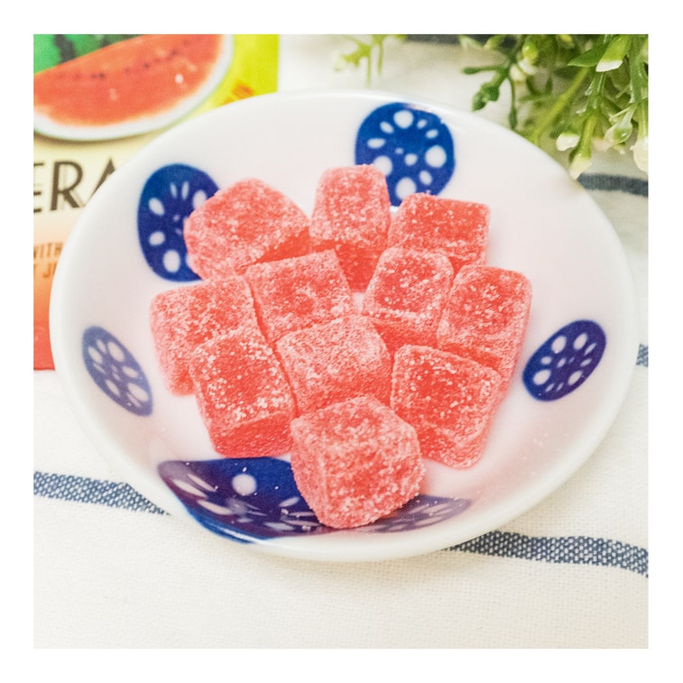 日本KABAYA 西瓜口味夾心軟糖 50g 3