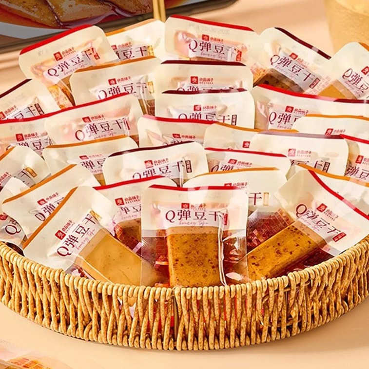 良品鋪子 Q彈豆乾 什錦裝 350g【鮮嫩Q彈】 4