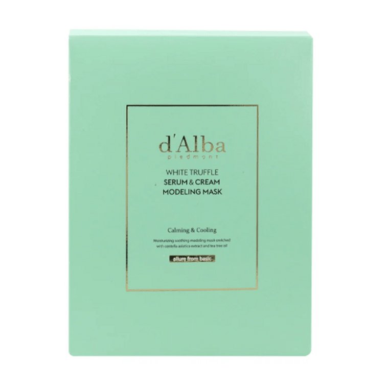 韩国D'ALBA黛尔珀 白松露精华乳霜塑形面膜 4套装 #舒缓降温 7