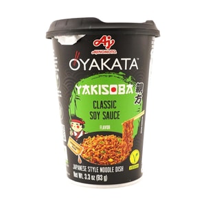 Instant Noodles Yakisoba Oyakata Ramen Soy Sauce, 3.3 oz